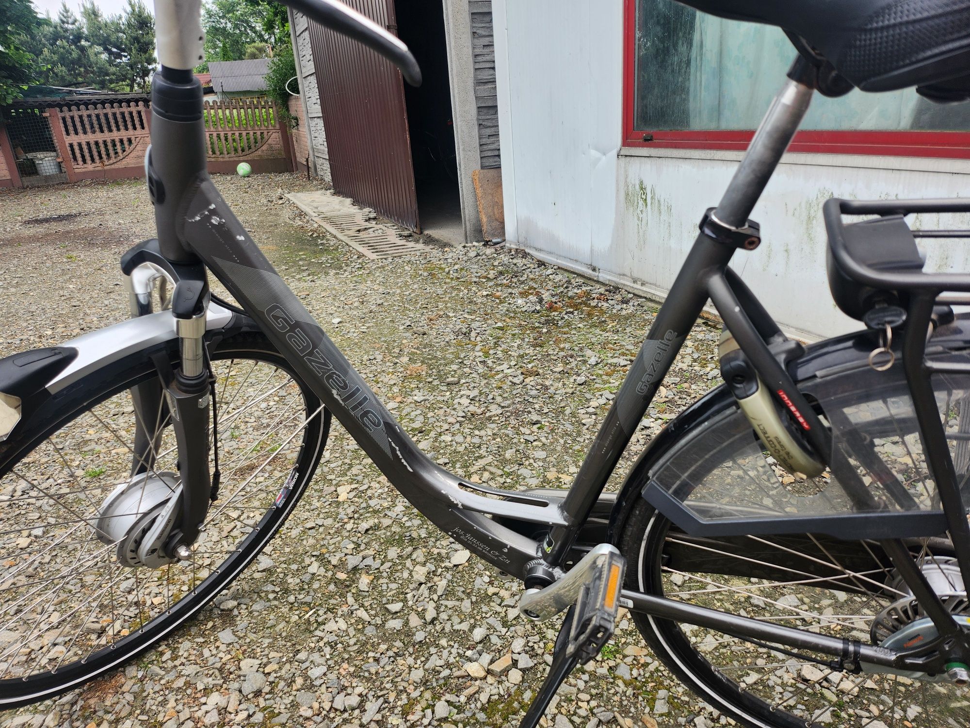 Rower damski gazelle orange xtra