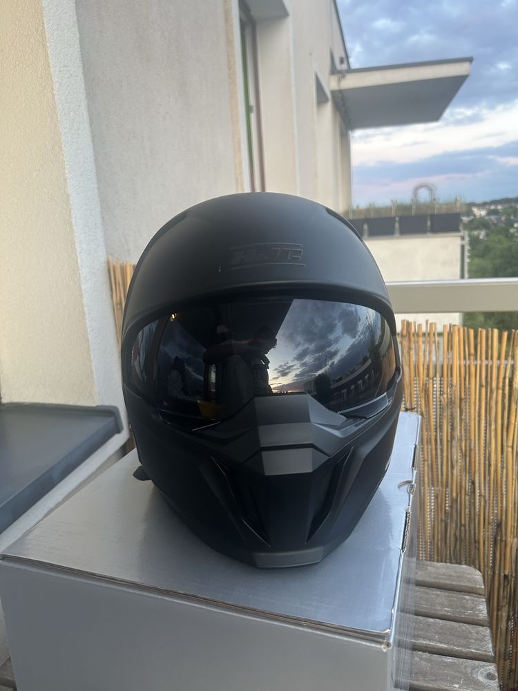 Kask otwarty HJC I20  czarny mat