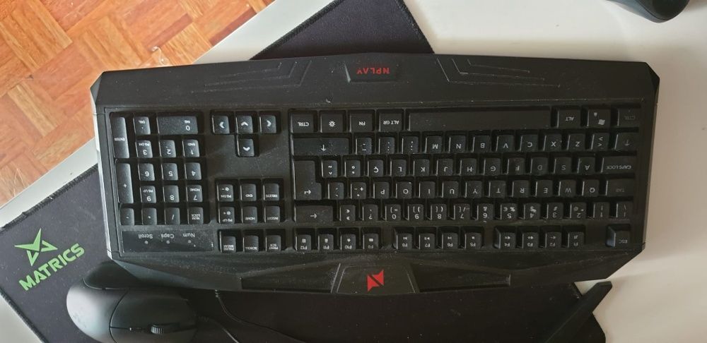 Conjunto Gaming RGB - Rato - Tapete - Teclado