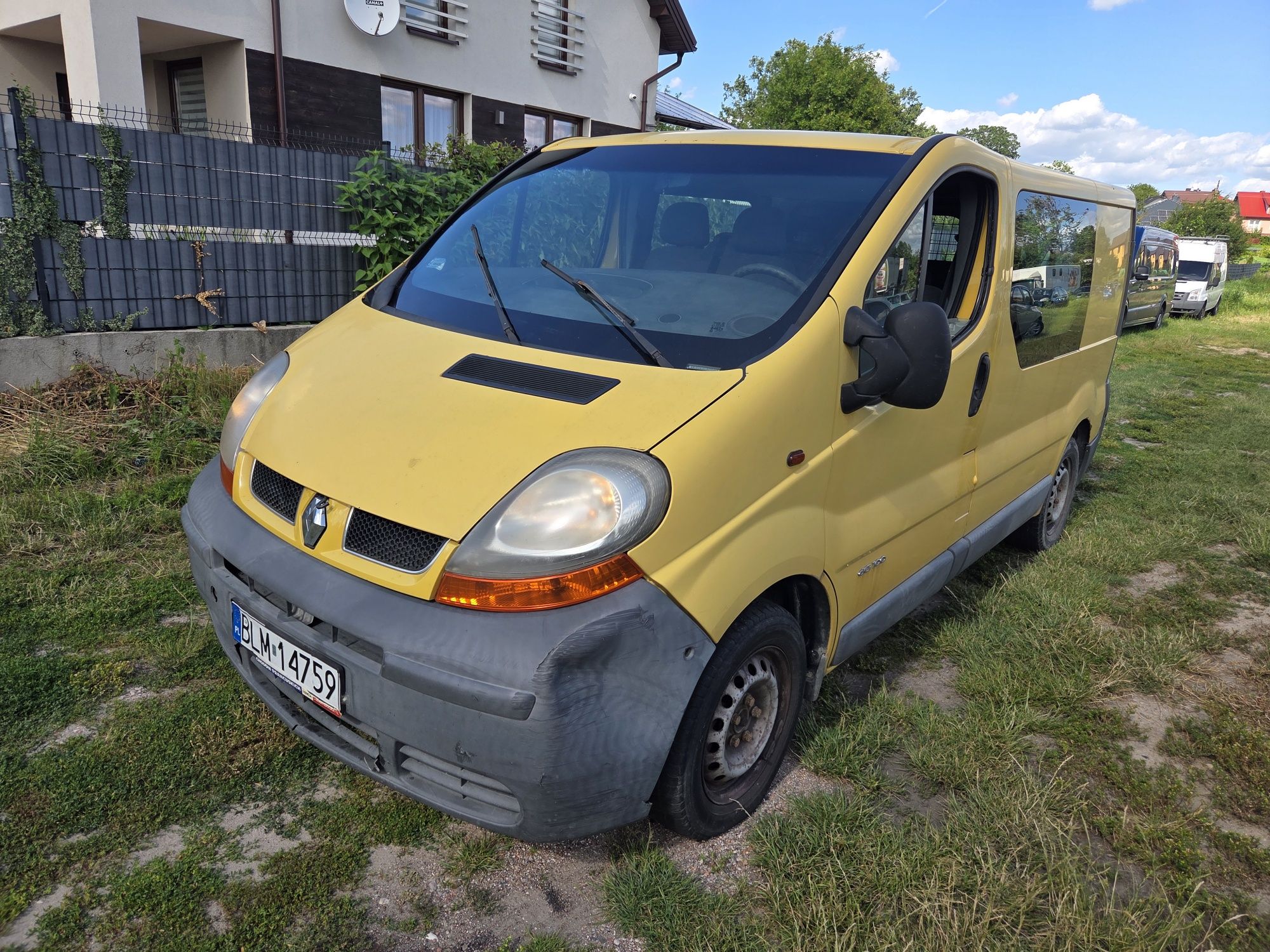 Renault trafic 1.9.dci.6 osobowy.