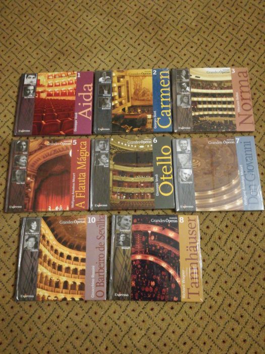 Coleção Grandes Óperas - CD Livro