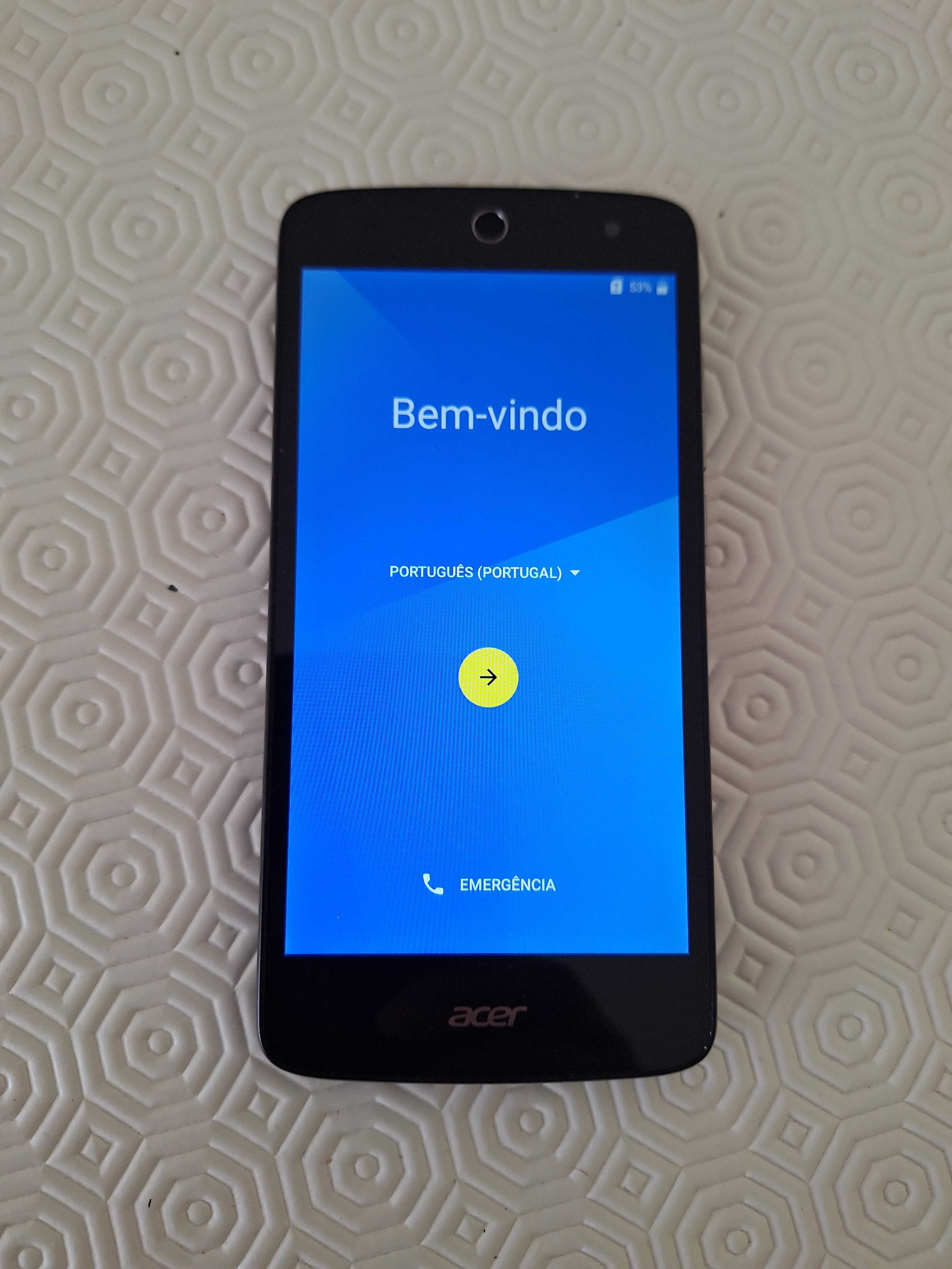 Telemóvel Smartphone + acessórios.