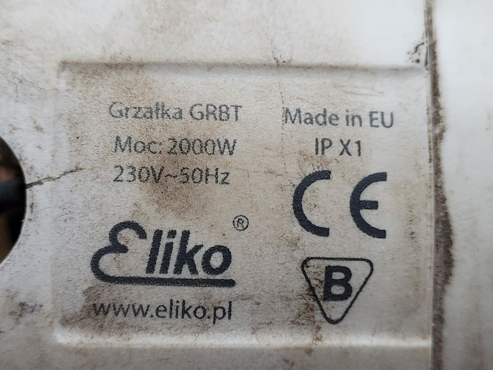 Grzałka do bojlera 2000W Eliko