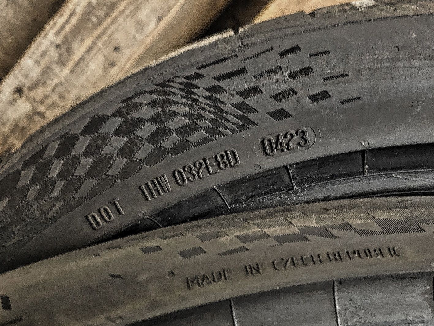 Пара 265/40r22 Continental | 2023 | 6mm | Czech | Преміум шини | Ідеал