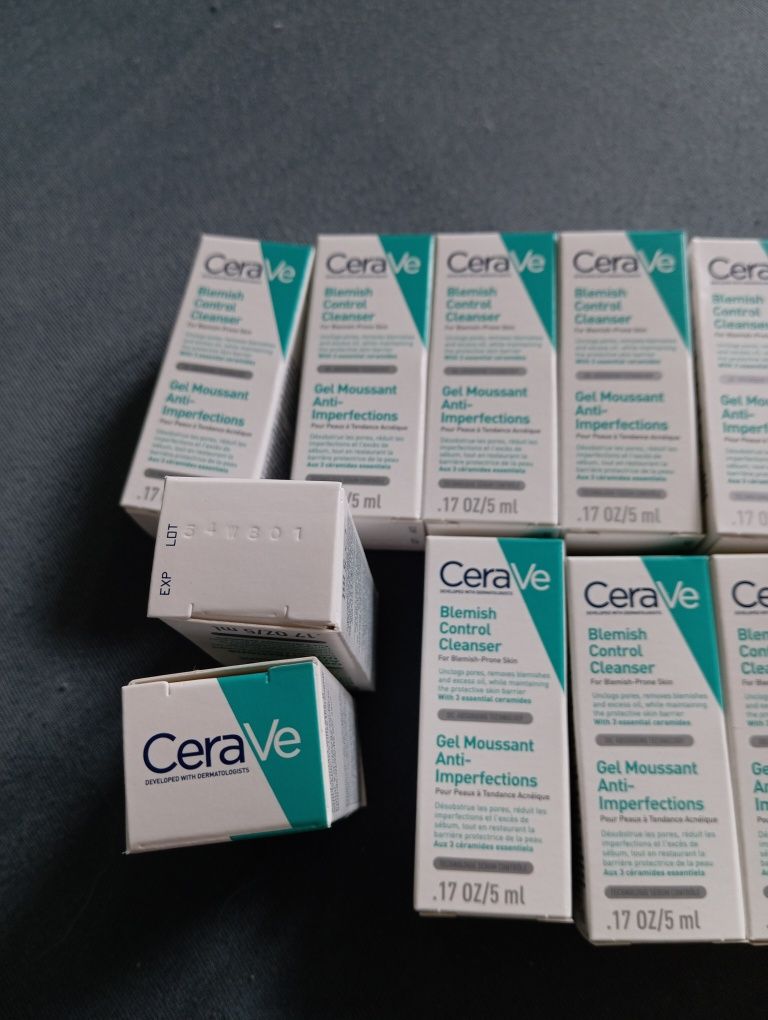 Zestaw CeraVe, CeraVe blemish control, CeraVe żel do mycia, trądzik