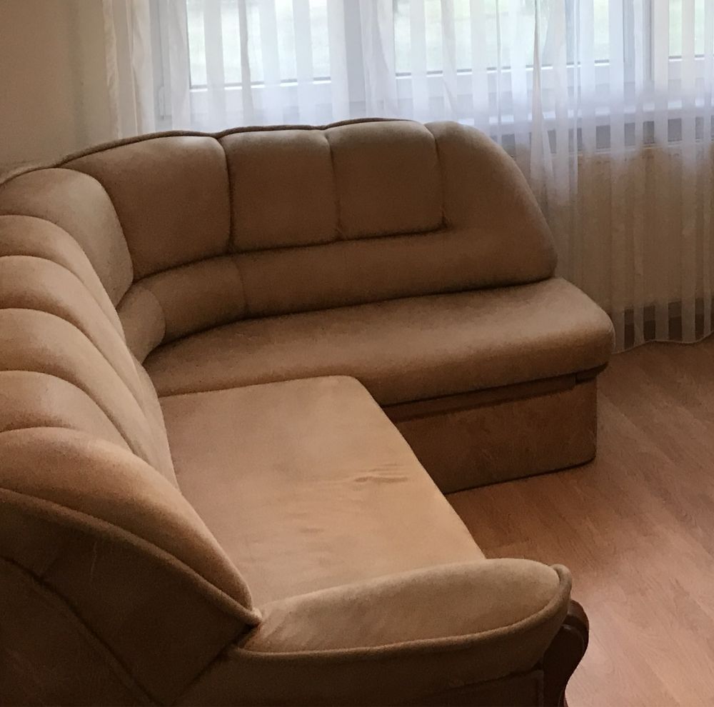 Narożnik sofa rozkładana z funkcja spania