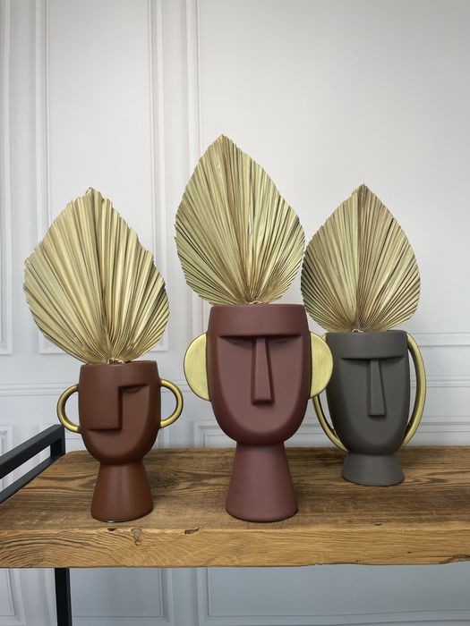 Na prezent święta dekoracja wazony komplet ceramiczne flakony donice