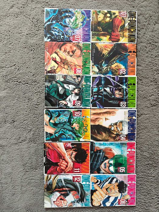 Manga One Punch Man. Tom 1-12