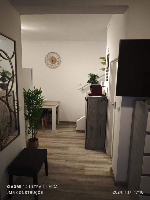 Moradia t2 com churrasco e 2 wc centro Monte Gordo perto da praia