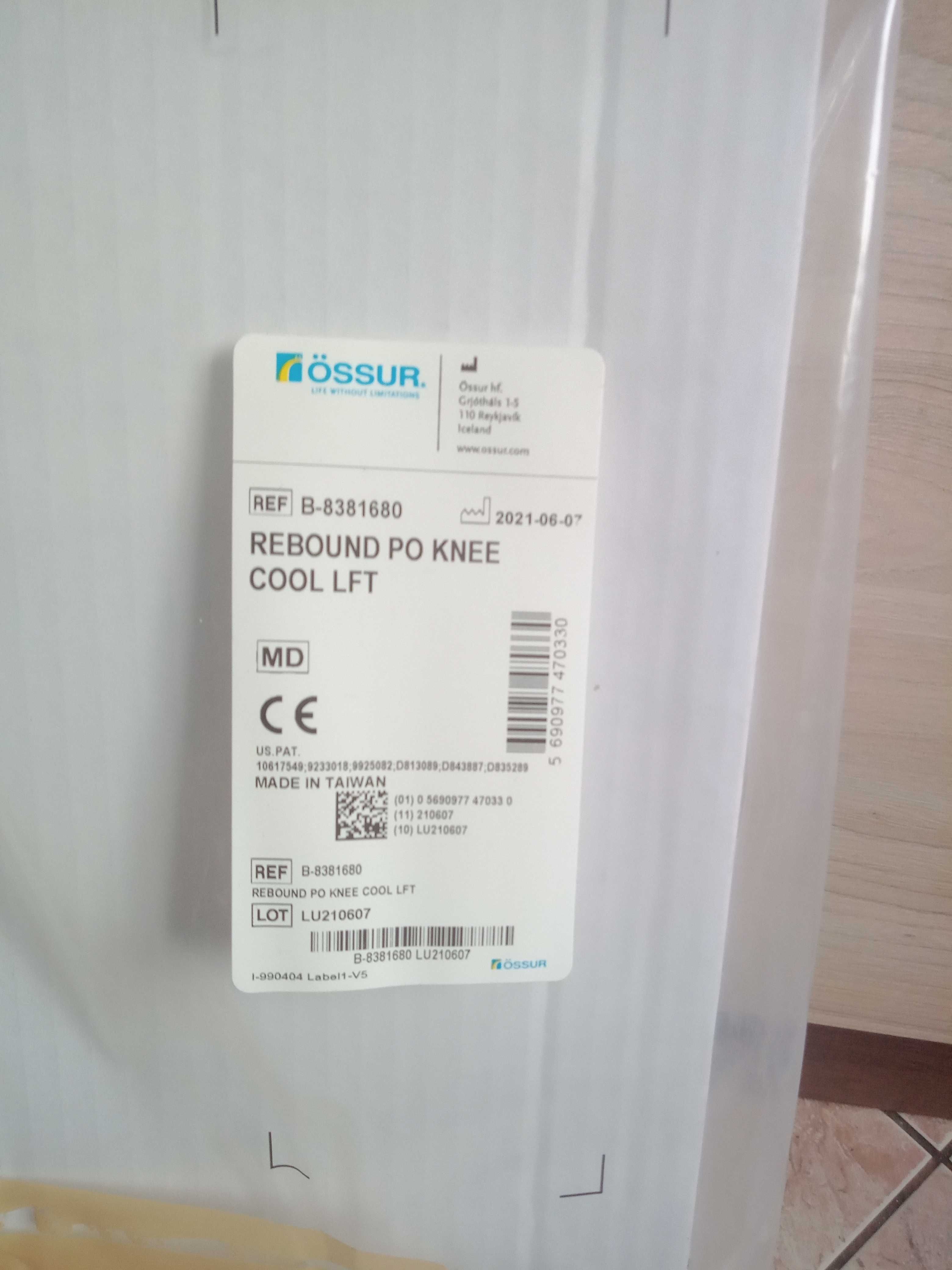 Orteza stawu kolanowego Össur lewego