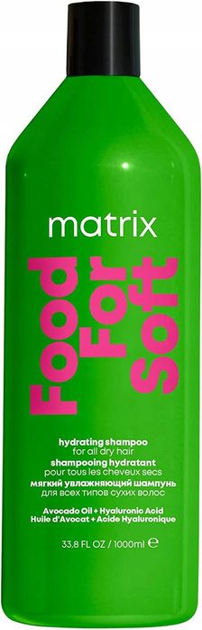 Szampon Nawilżający Matrix Food For Soft Intensywnie Regeneruje 1000ml