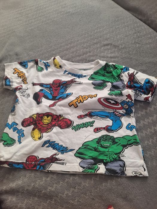 Tschirt marvel w superbohaterów