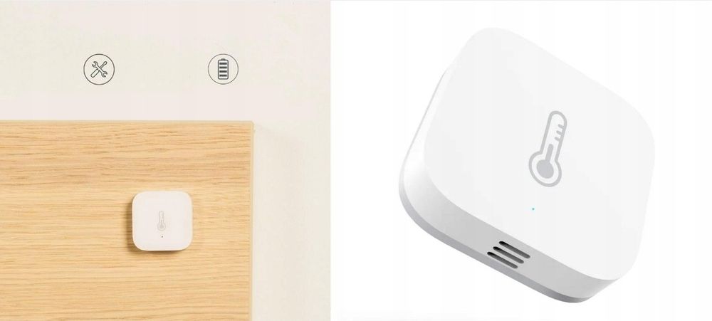 BATERYJNY CZUJNIK TEMPERATURY Wilgotności Aqara T1 ZigBee 3.0 Apple Ho