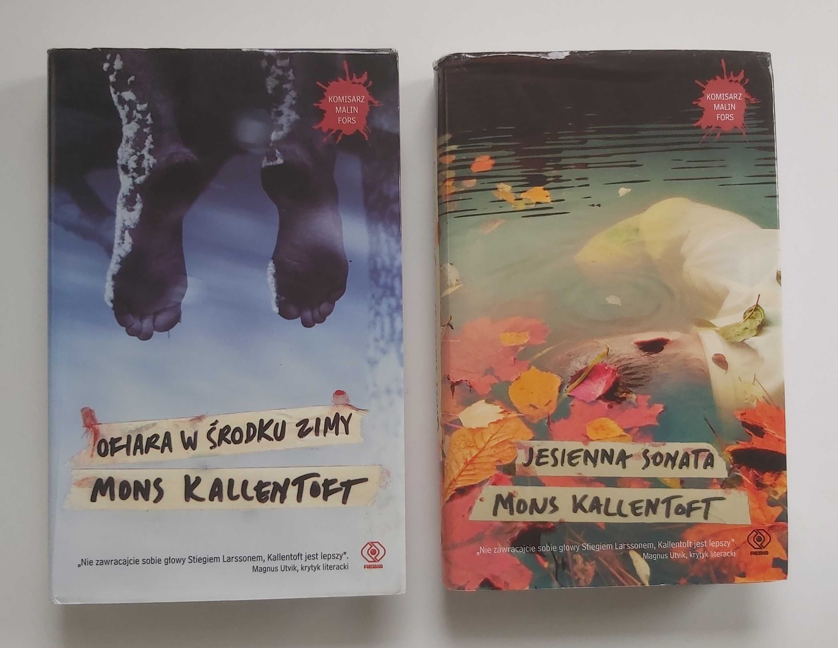 Mons Kallentoft "Ofiara w środku zimy" i "Jesienna sonata"