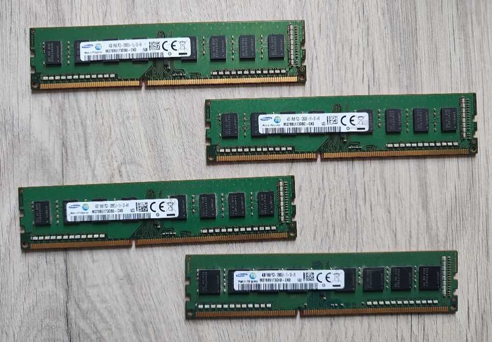 Zestaw pamięci RAM Samsung DDR3 16GB (4x4) 1600MHz