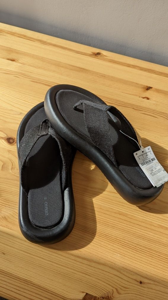 OYSHO шльопанці, flip flops, капці, тапочки, в'єтнамки, сланці 39 р