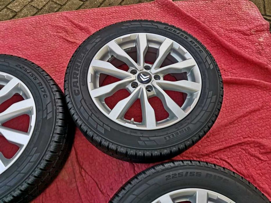 KOŁA zima 17' CITROEN Jumpy - ET46 - 5x108 - 225/55/17c Pirelli