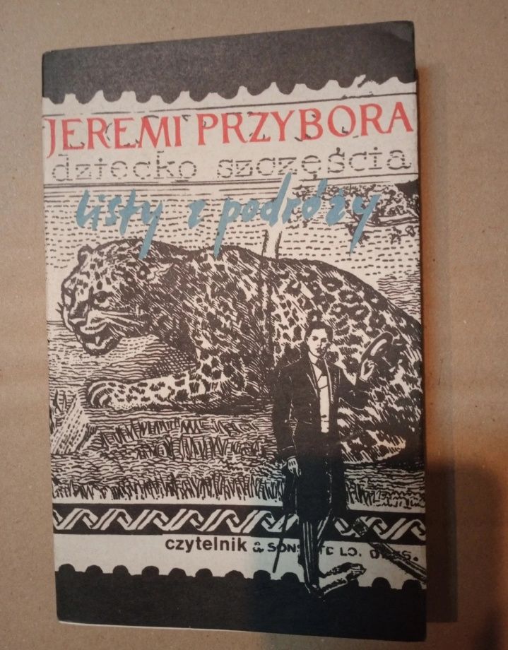 Stara książka "Dziecko szczęścia"Jeremi Przybora 1975