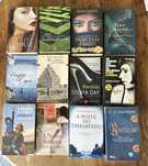 Livros Noiva Italiana, Queda Troia, Biblia Barro, Mulher Fuga, Tamarindo