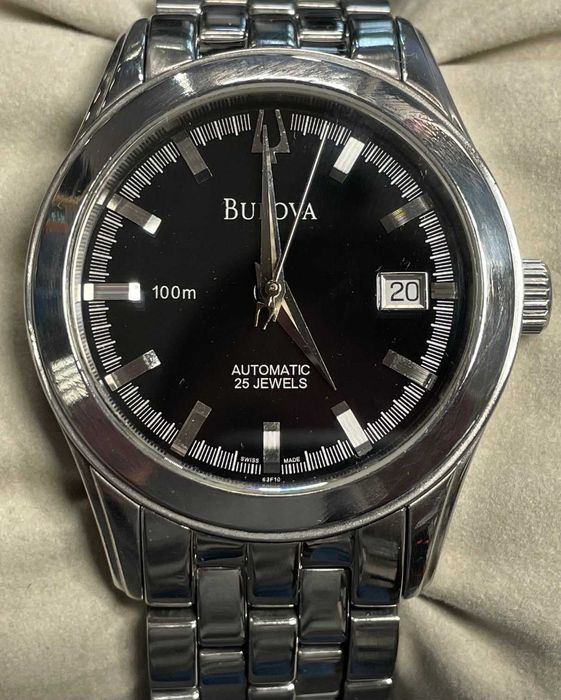 Szwajcarski zegarek Bulova C860440 Automatic 25 kamieni 38 mm Szafir