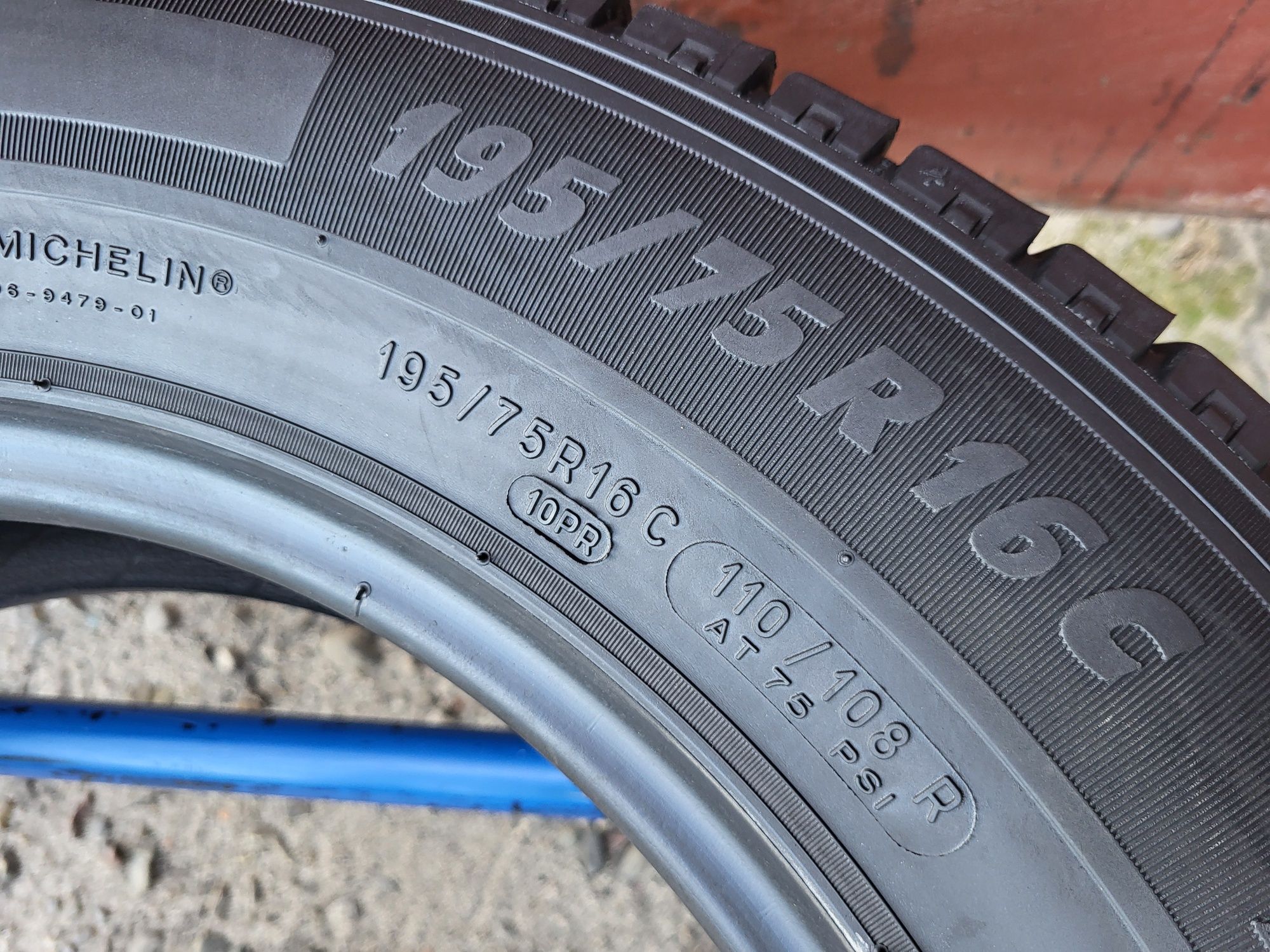 195/75/16C R16C Michelin AGILIS 2шт ціна за 1шт літо шини