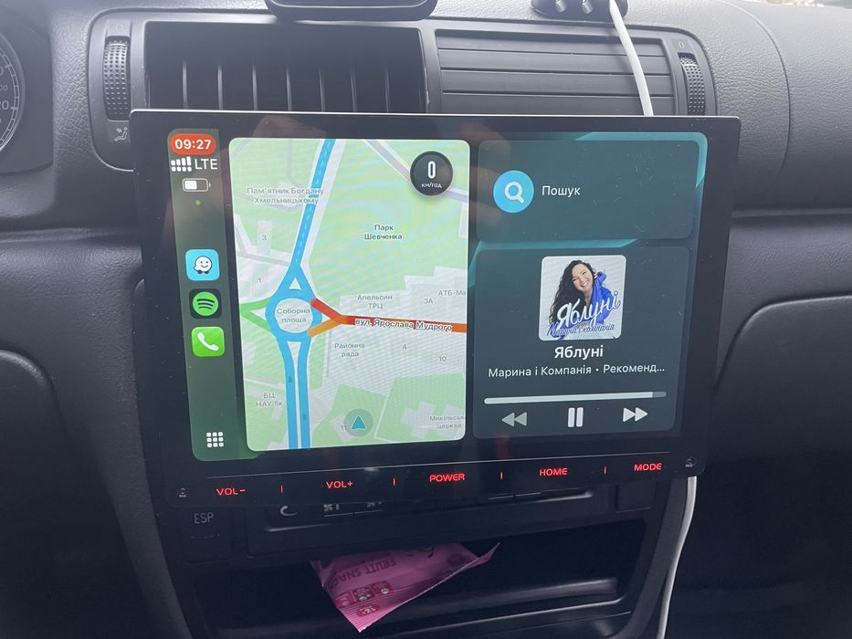 Автомагнітола 10ʼ AndroidAvto, Car Play