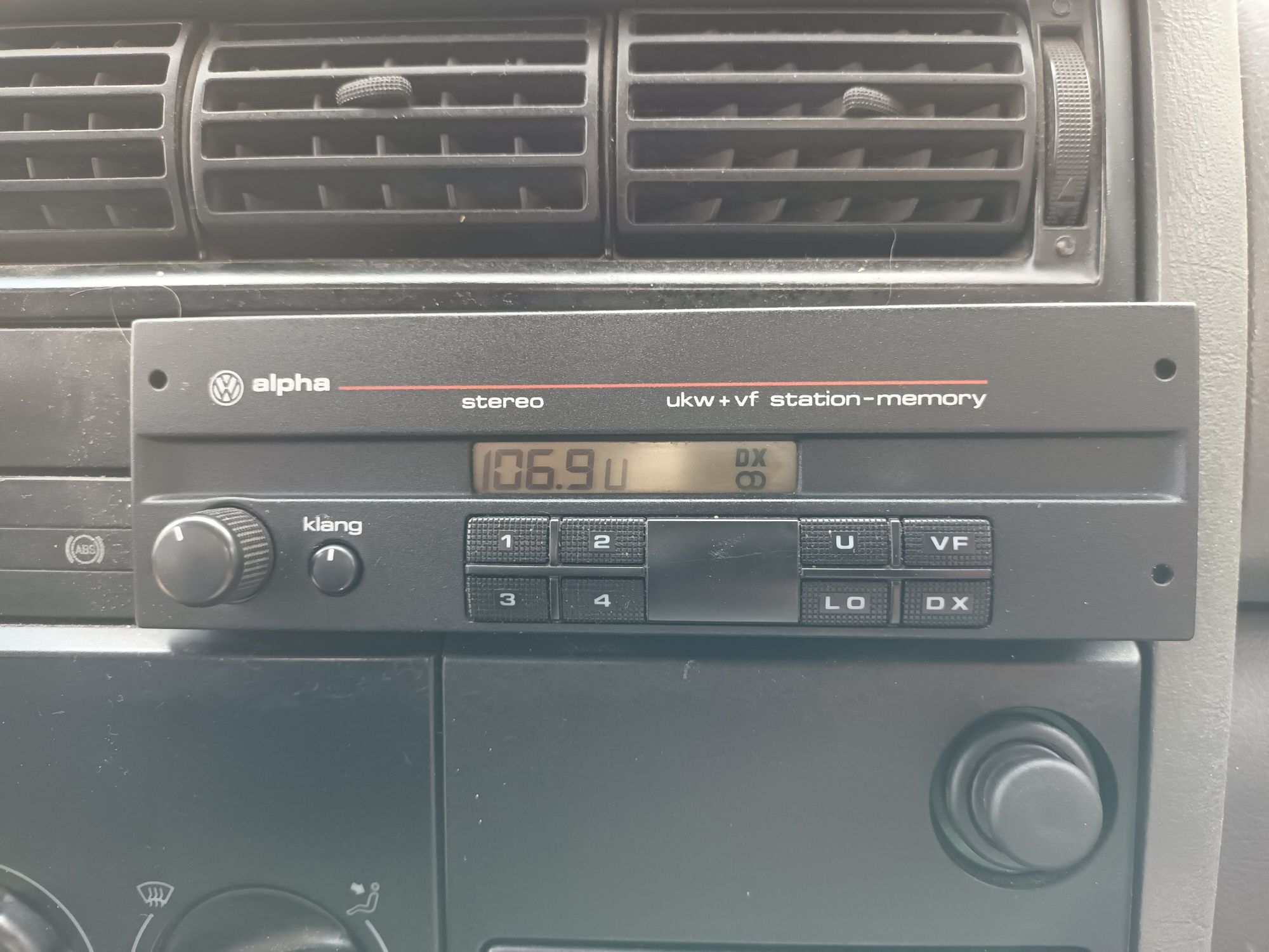 Orginalne Radio vw alpha