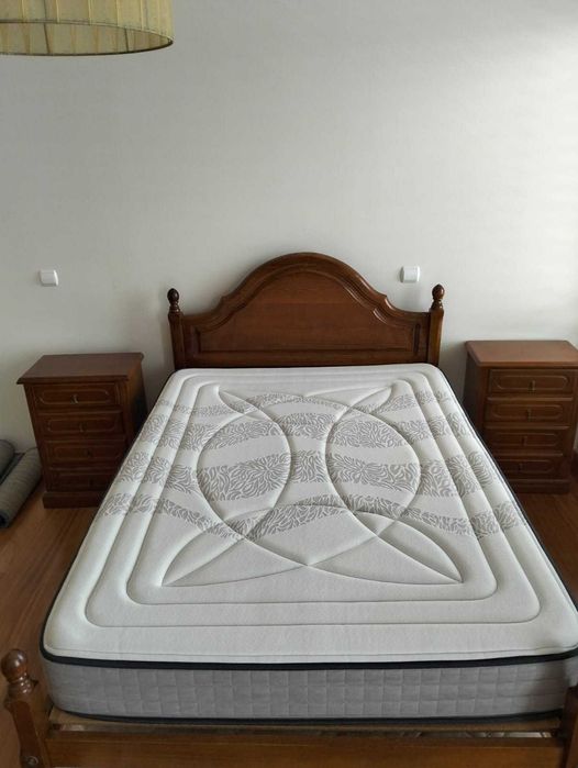 Colchão novo HR e Viscoelástica 135x180cm MATRIS Olympus