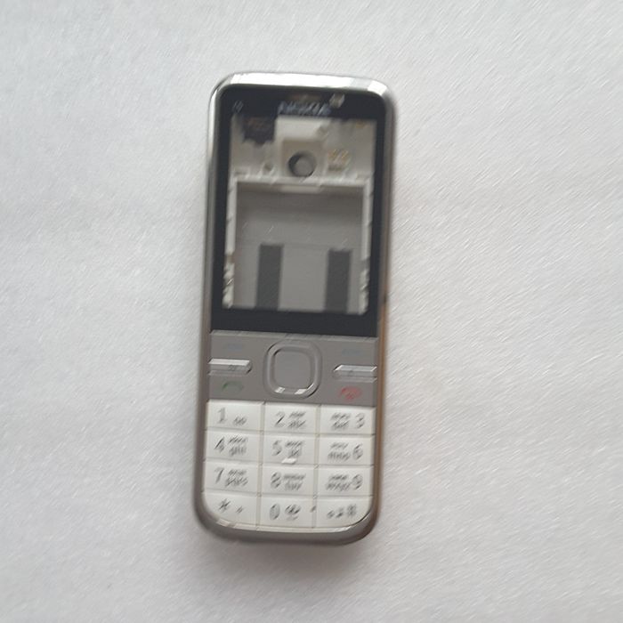 Корпус телефонаNOKIA С 5-00, белый б/у, заводской оригинал
