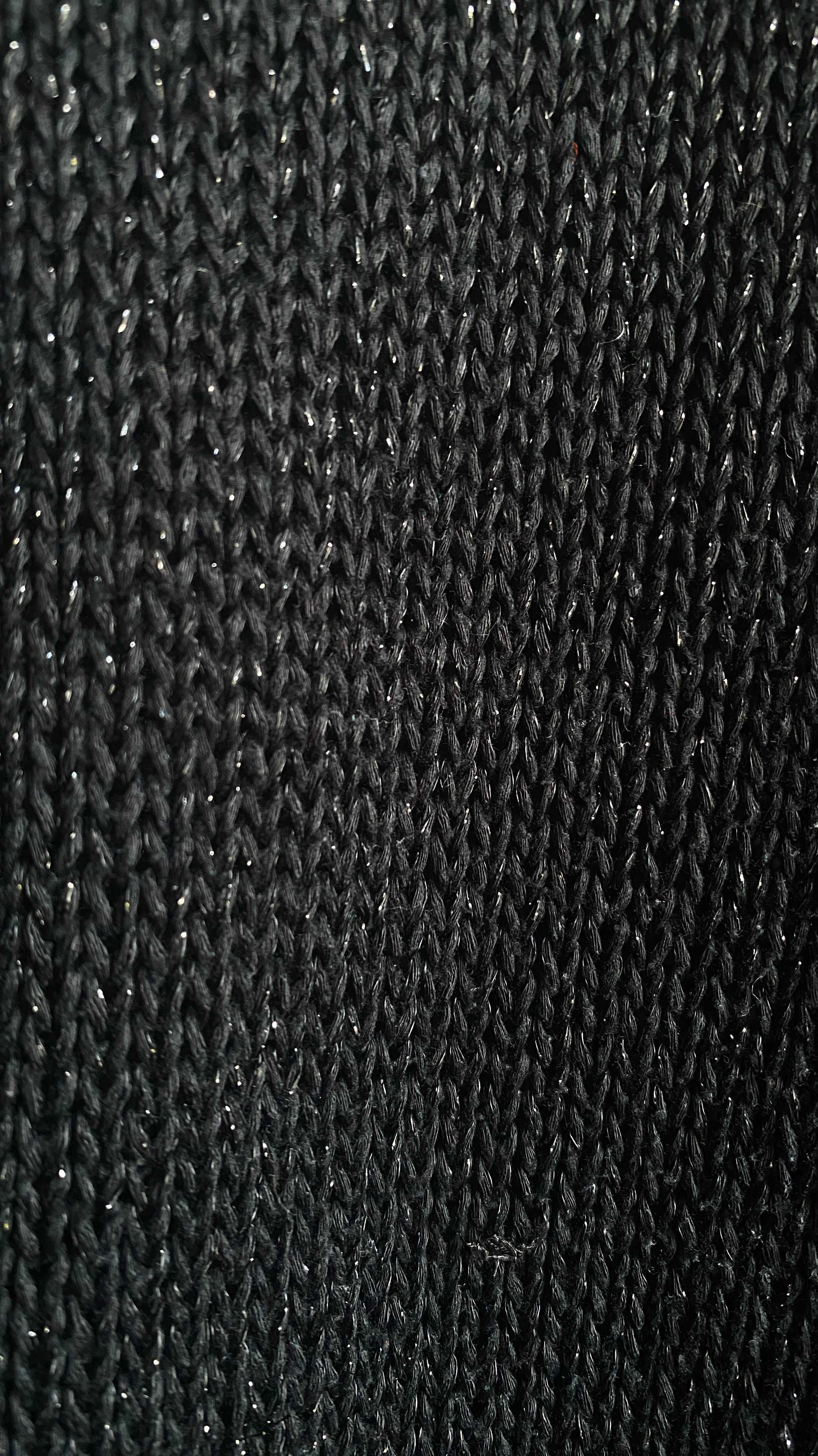 Czarny Sweter ze srebrnymi nitkami Reserved 38/M