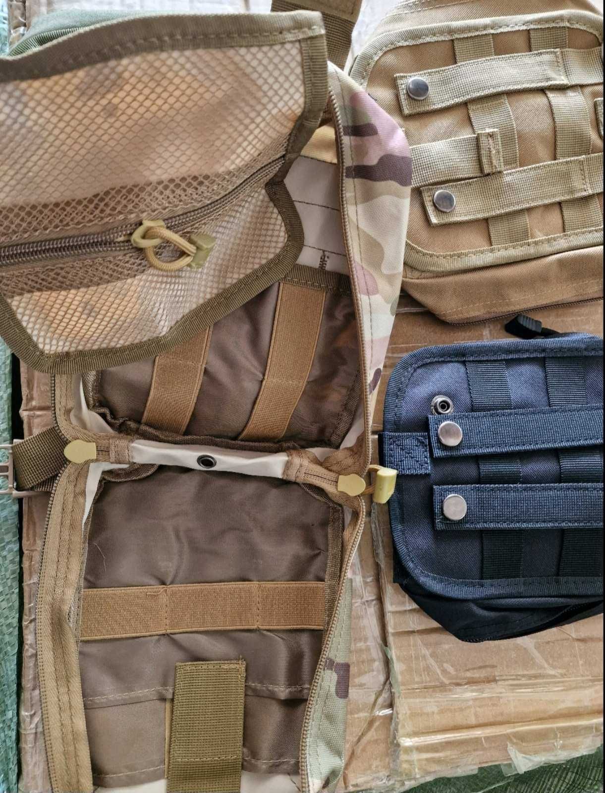Тактическая аптечка на системе Molle В наличии цвет олива и черный
