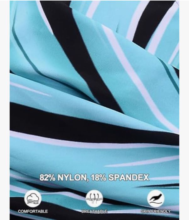 Damski Kostium Kąpielowy Dwuczęściowy Wyszczuplający Rozm. M