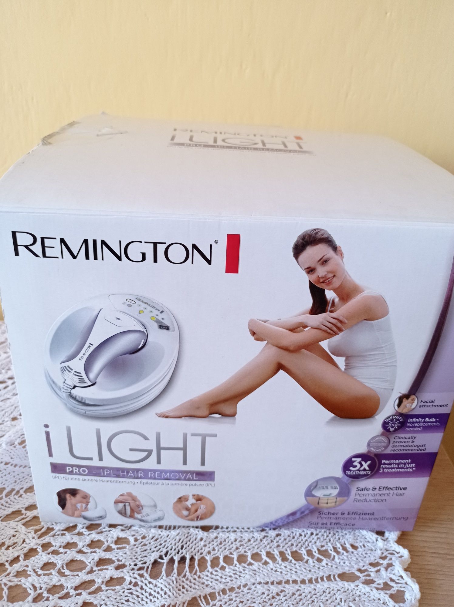 Remington depilator laserowy iLight