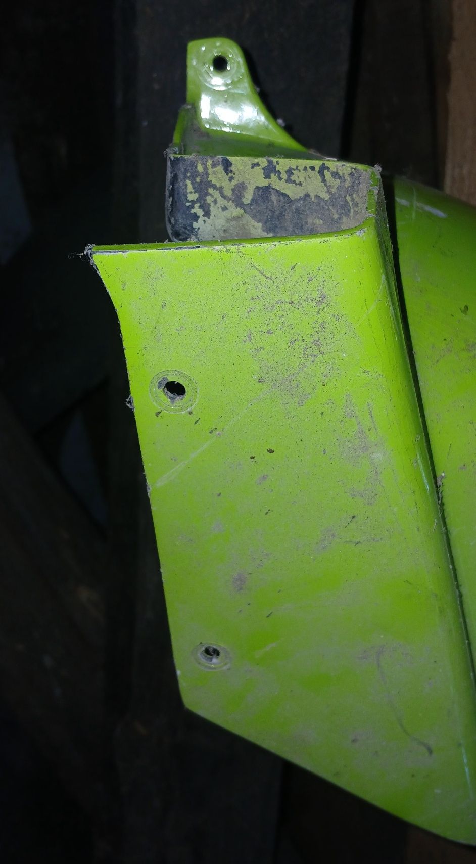 Kawasaki błotnik tył osłona koła tylnego