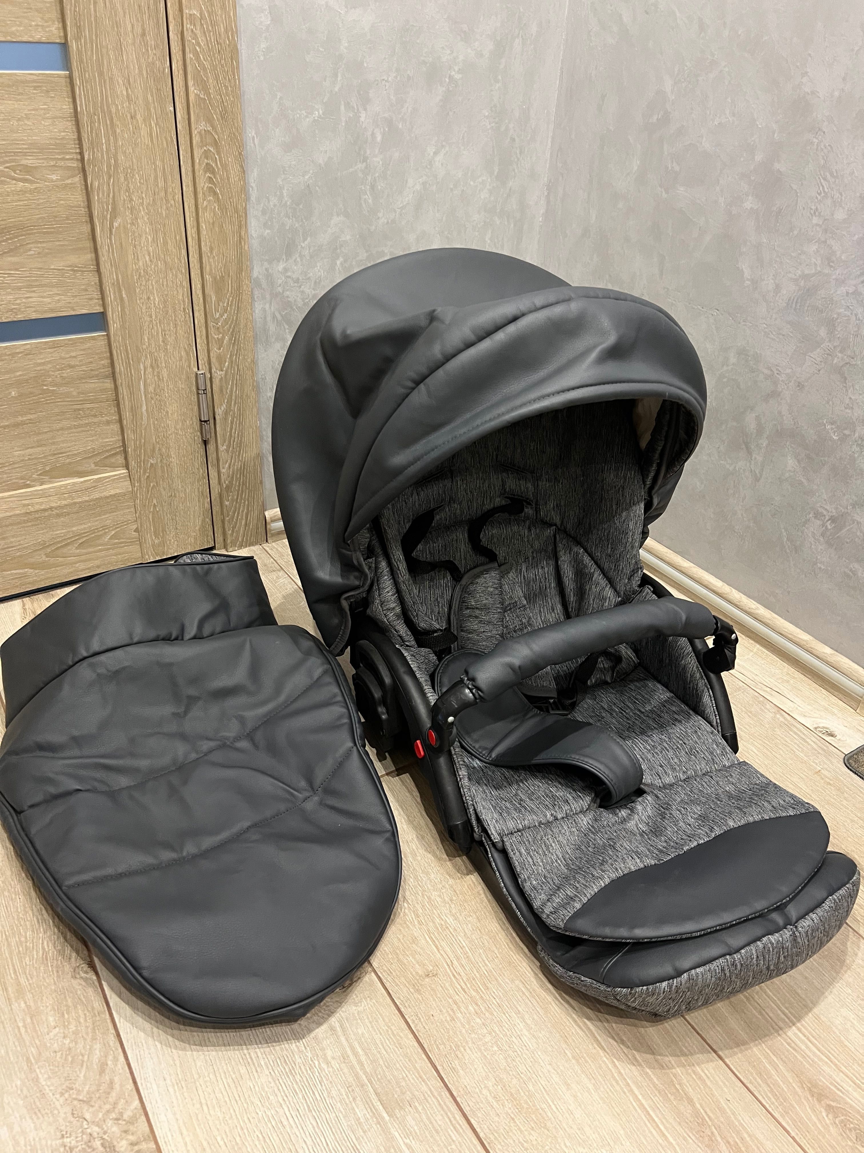 Коляска 3 в 1 Mikrus Onyx