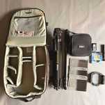 Acessórios Fotografia – Mochila Lowepro, Tripé Cullmann, Monopé BIG