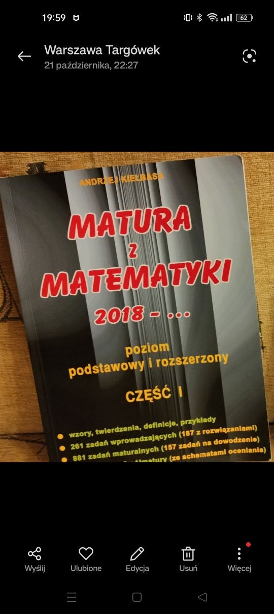 Matura z matematyki 2018...