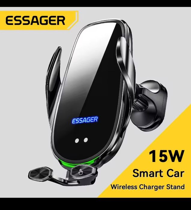 ESSAGER 15w тримач телефона Безпровідна зарядка