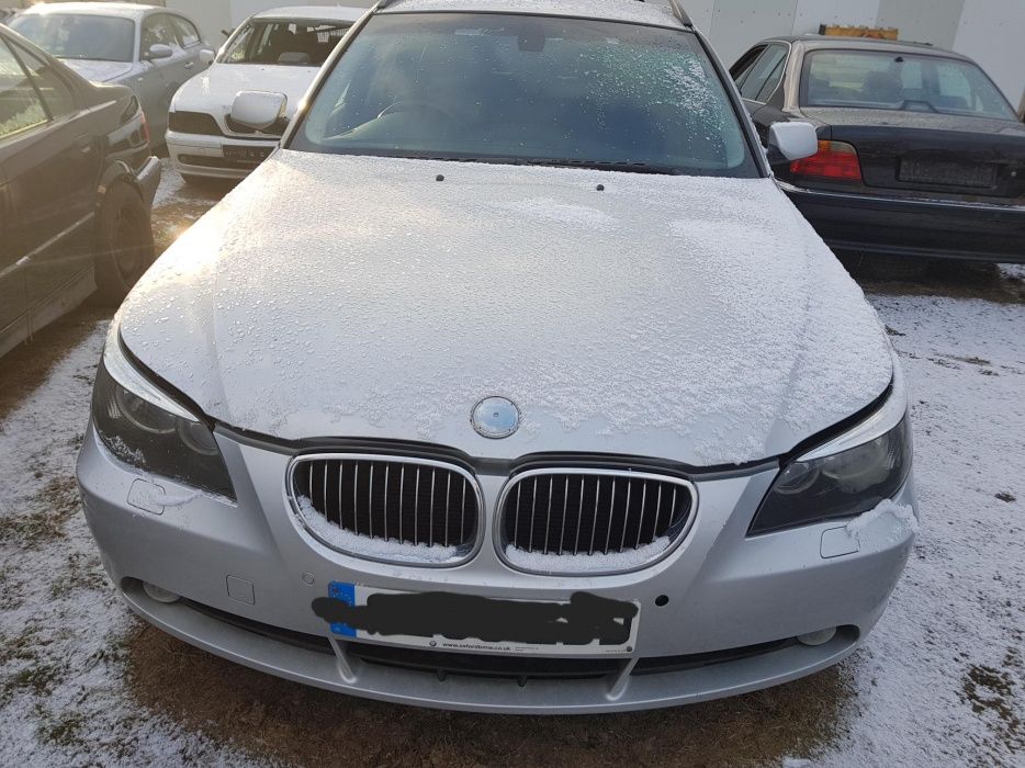 Bmw e60 e61 przod titansilber metallic masa zderzak blotniki lampy