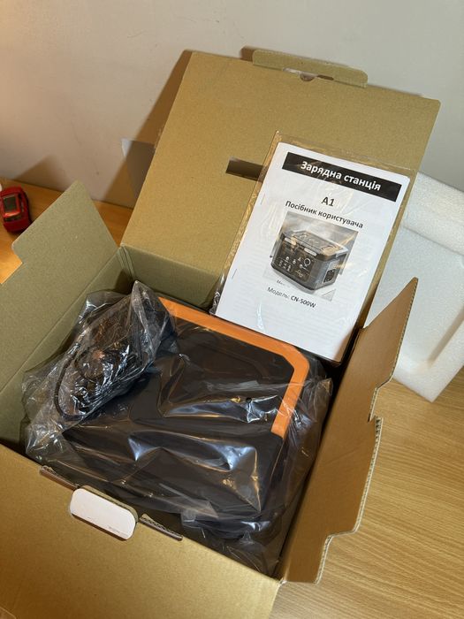 Зарядна станція 500W 480Wh (як EcoFlow RIVER 2 Max, Anker 535)