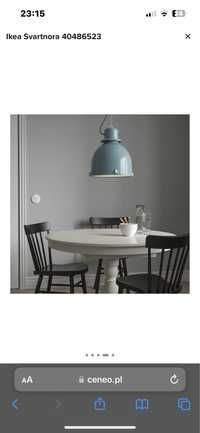 Ikea svartnora lampa wisząca nad stół