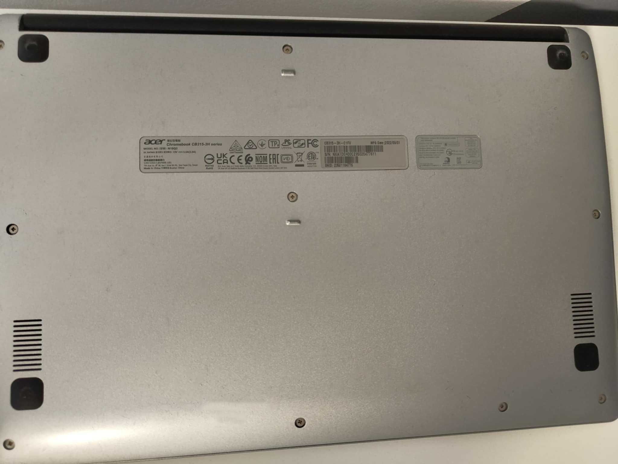 Laptop na studia | Acer Chromebook 315