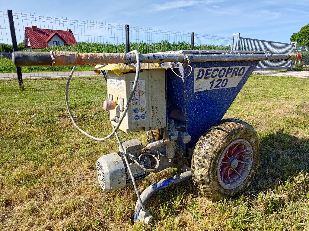 Sprzedam agregat do tynków strukturalnych Decopro 120