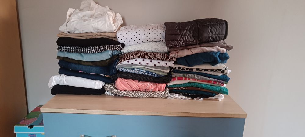 Paka 39 szt ubrań ubrania damskie M / L Gucci Adidas s.Oliver H & M