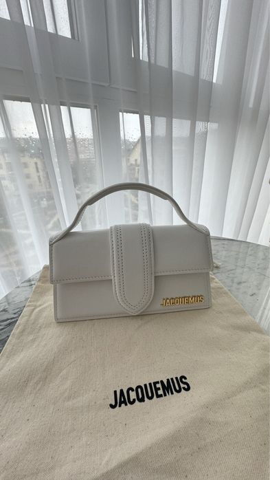 JACQUEMUS Сумка Le Bambino белый