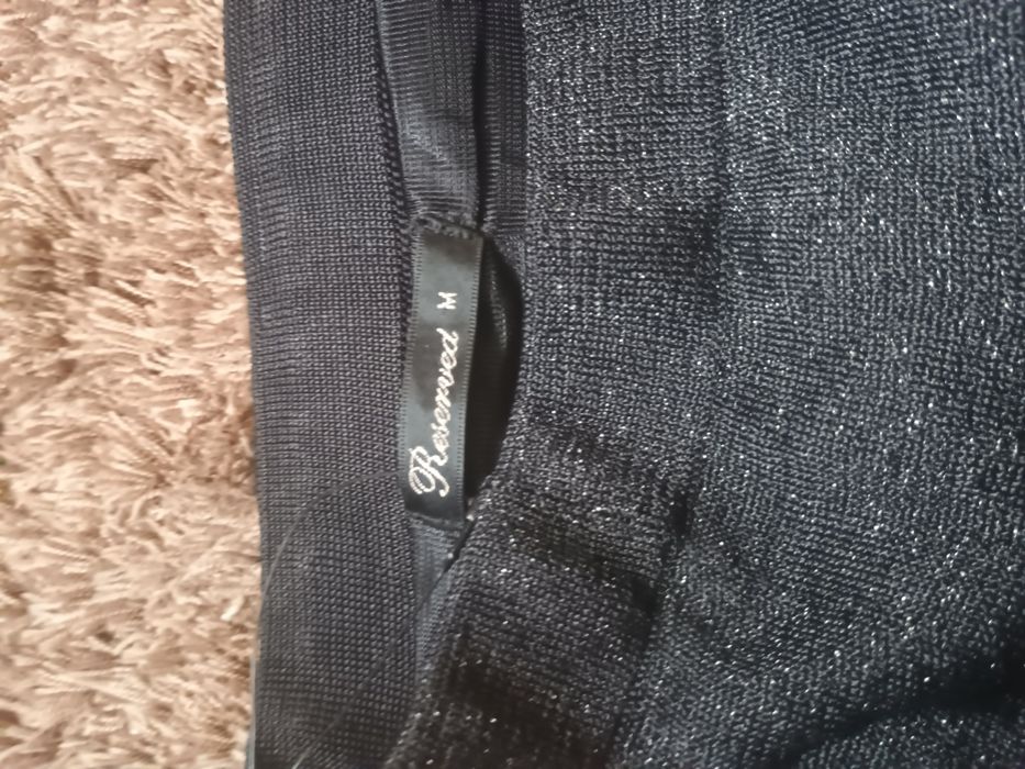 Spódnica że srebrną nitką