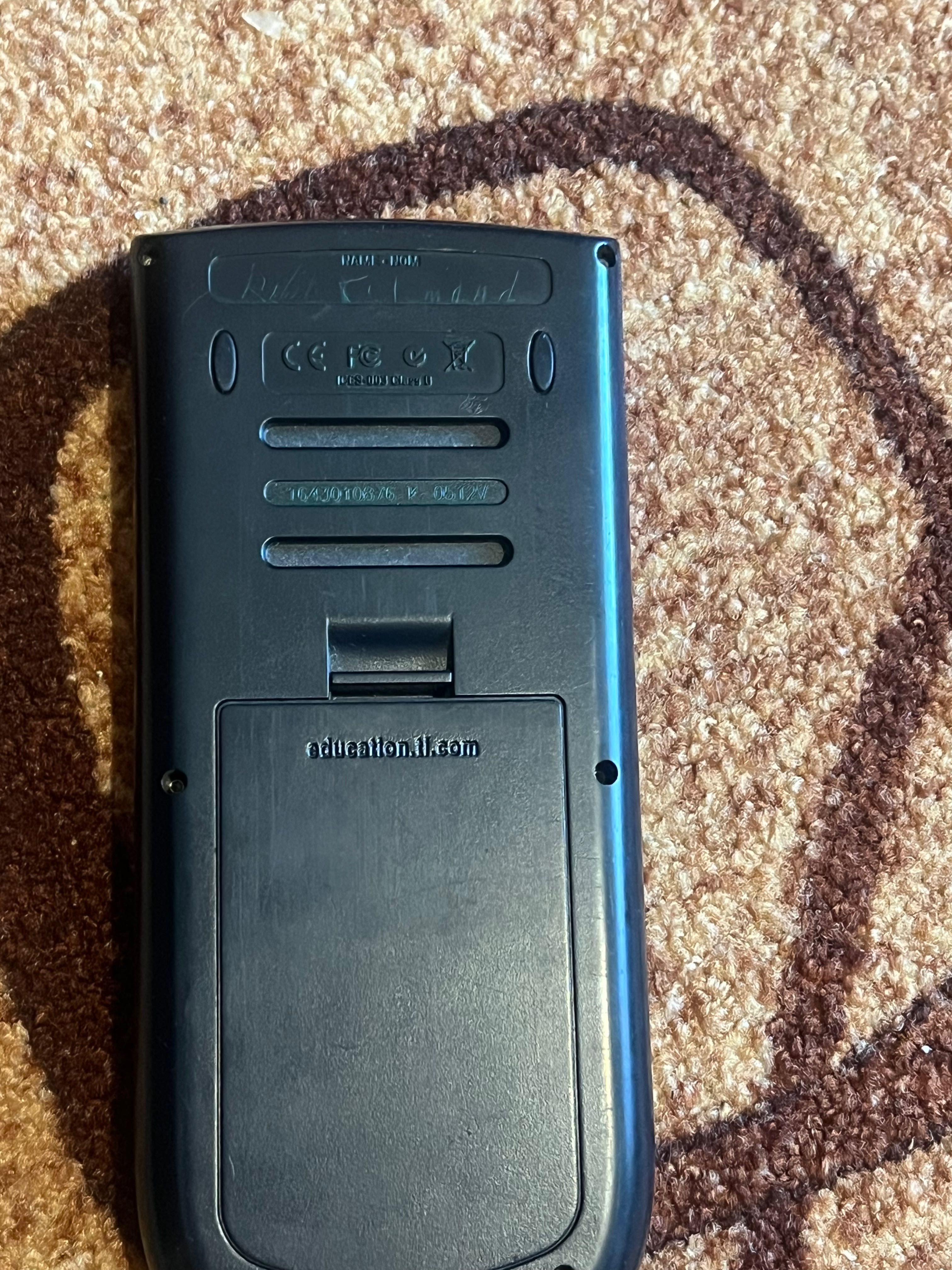 Калькулятор Texas Instruments TI-84 Plus – Графічний, оригінал