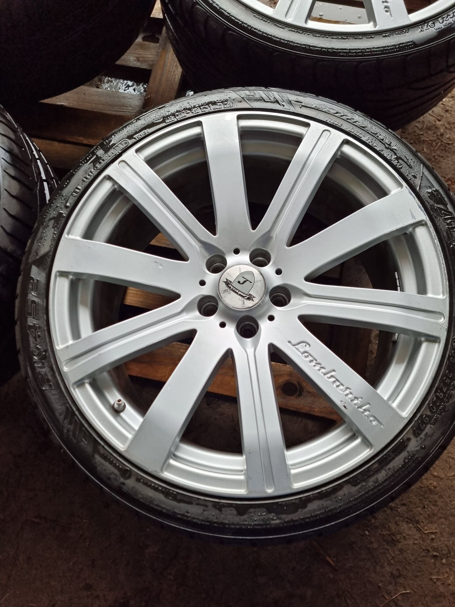 4x alufelgi Engineered in Germany 20" 5x112 z oponami 255 35 r20