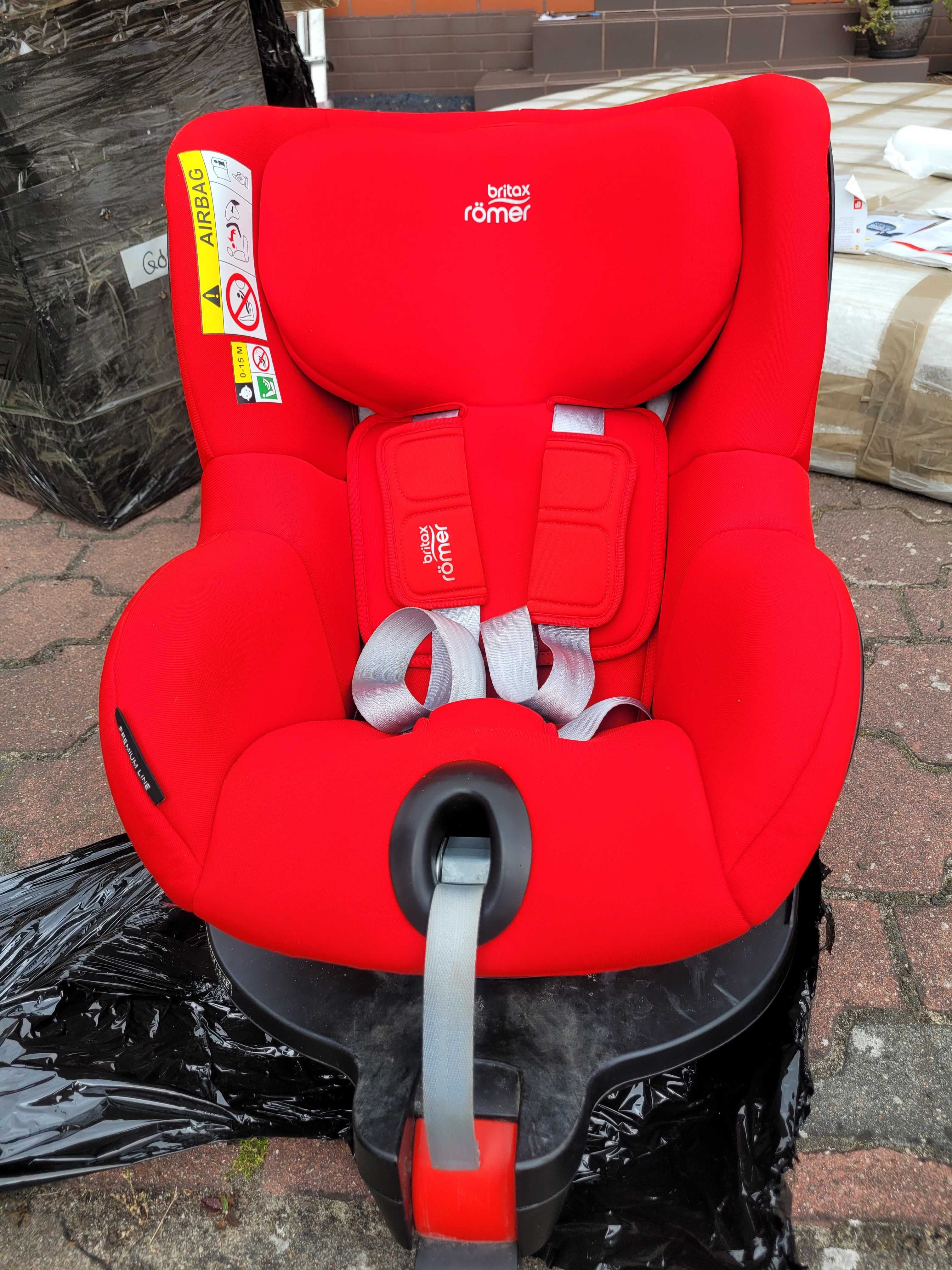 Britax Romer DUALFIX M i-SIZE - czerwony, 0-18 kg