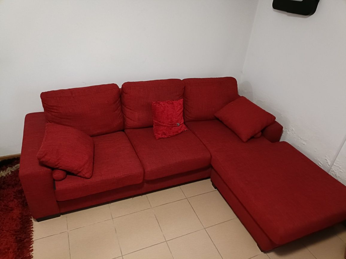 Vendo sofá 2 lugares+chaise long